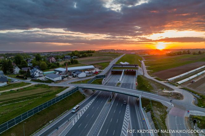 Utrudnienia na Północnej Obwodnicy Krakowa. Znamy powód zamknięcia tunelu