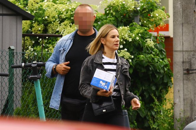 Zakupy Marty Nawrockiej pod okiem ochroniarza