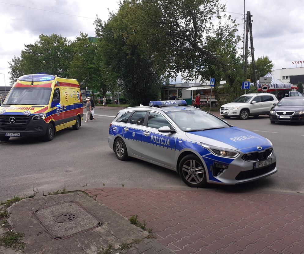 Na ulicy Radomskiej w Starachowicach ciężarówka potrąciła pieszą
