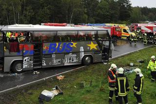 Wypadek autokaru: Nie żyje 14. ofiara katastrofy pod Berlinem  