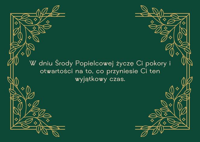 Wyjątkowe kartki na Środę Popielcową dla rodziny. Duży wybór obrazków z mądrymi pozdrowieniami na początek Wielkiego Postu [POPIELEC 2025]