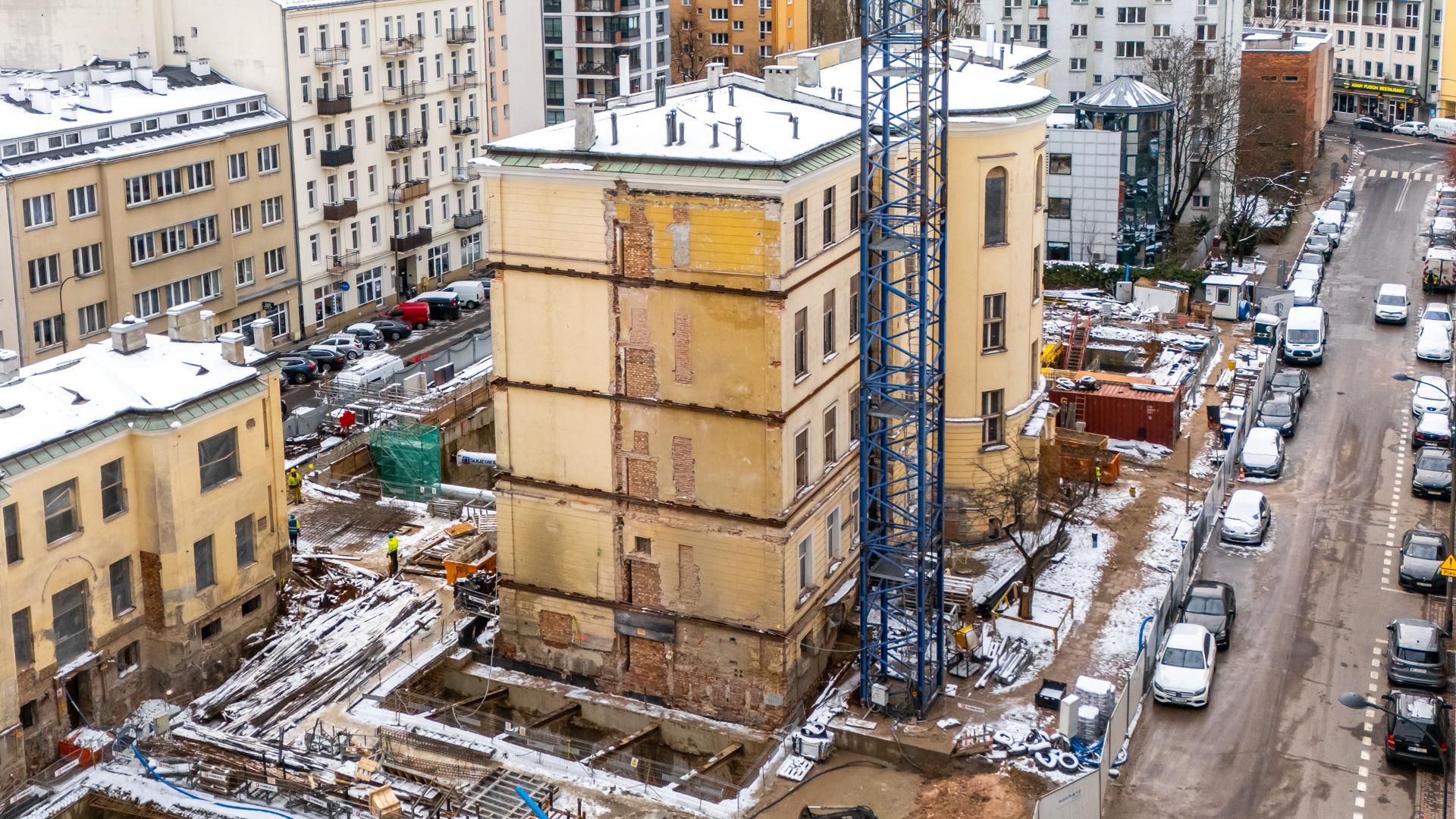 Budowa Muzeum Getta Warszawskiego 