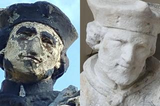 300-letnia rzeźba świętego na Dolnym Śląsku jak nowa. Zobacz, jak wypiękniała