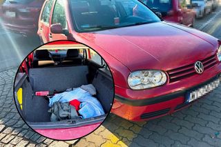 Jechał przez Warszawę z kobietą w bagażniku. Reakcja służb była natychmiastowa