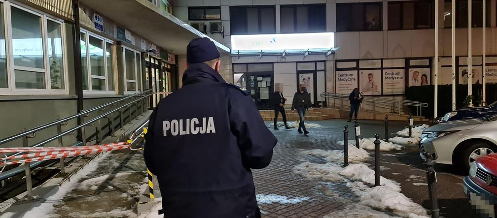 Napad na kantor w Olsztynie