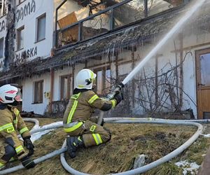 Kultowa karczma w Bieszczadach spłonęła. Ruszyła zbiórka na odbudowanie obiektu