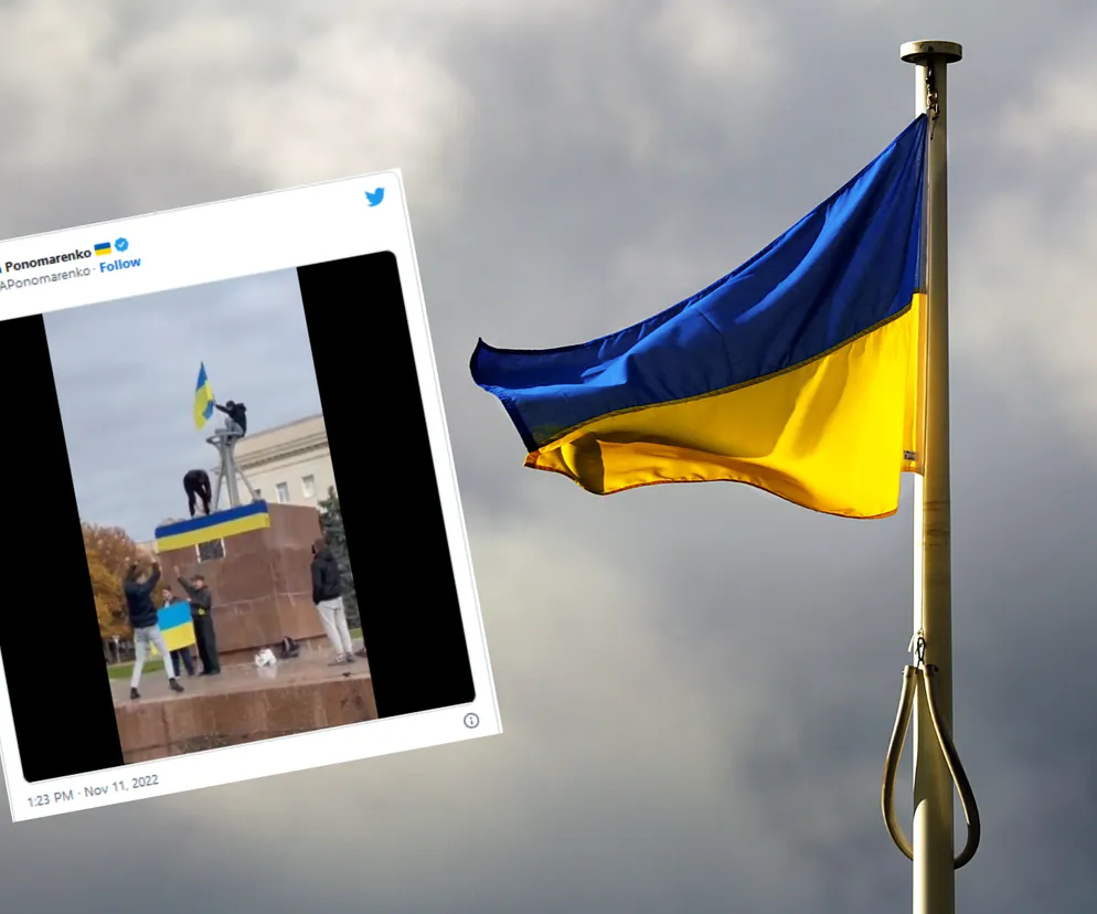 Żołnierze z Ukrainy odzyskali Chersoń. Rosjanie uciekają za Dniepr