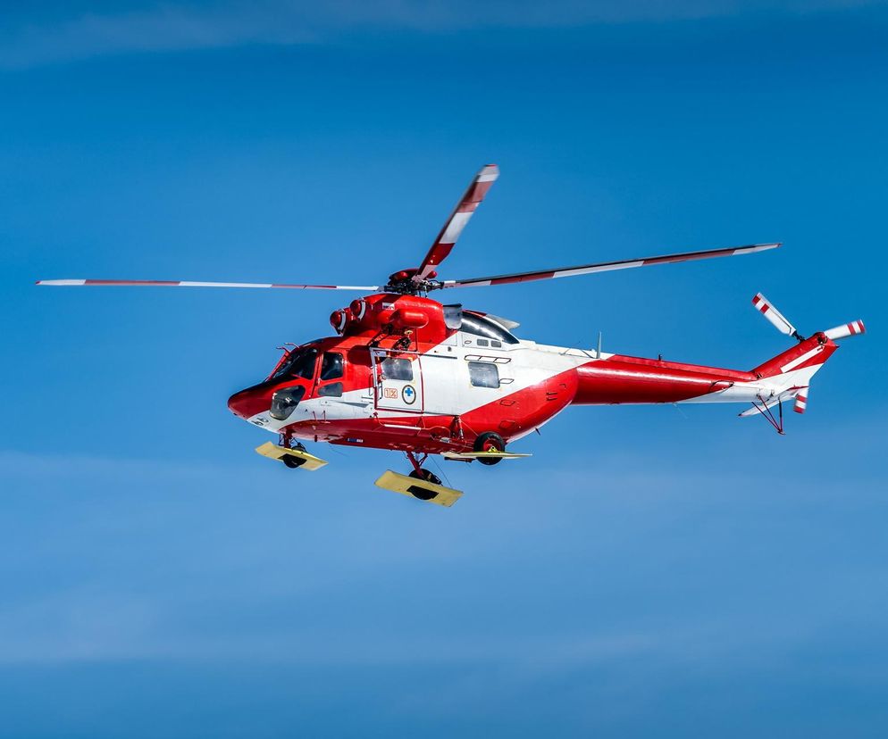 Śmigłowiec TOPR zawrócił z akcji po awarii! Poszkodowanego turystę ratowali Słowacy