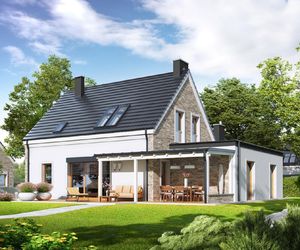 Tradycyjna architektura z nowoczesnymi dodatkami