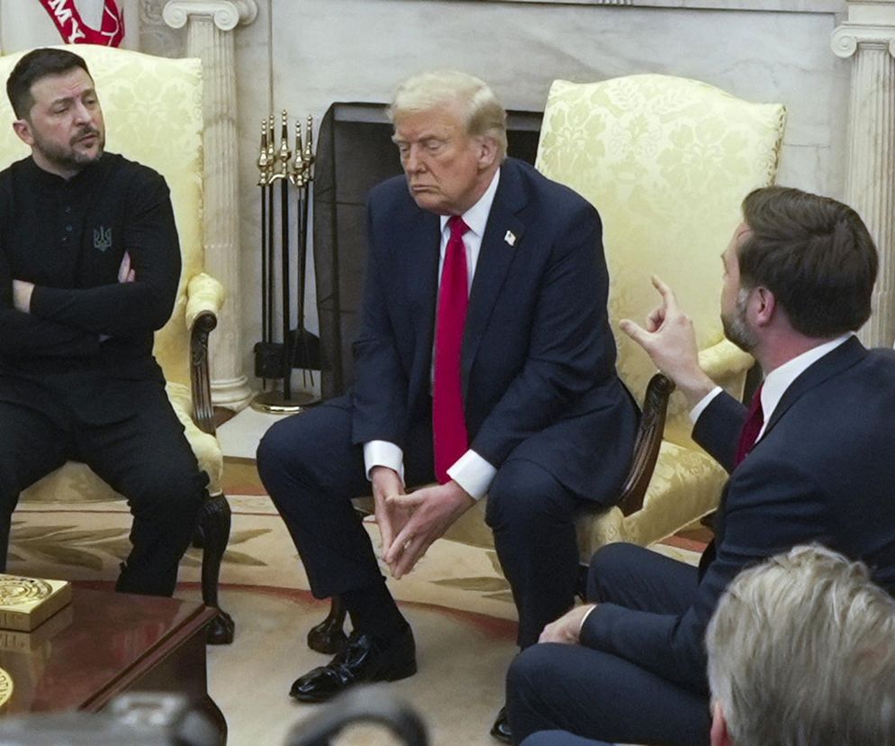 Wołodymyr Zełenski i Donald Trump. Spotkanie w Waszyngtonie 