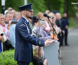 Uroczyste ślubowanie 69 nowych policjantów  w Oddziale Prewencji Policji w Katowicach