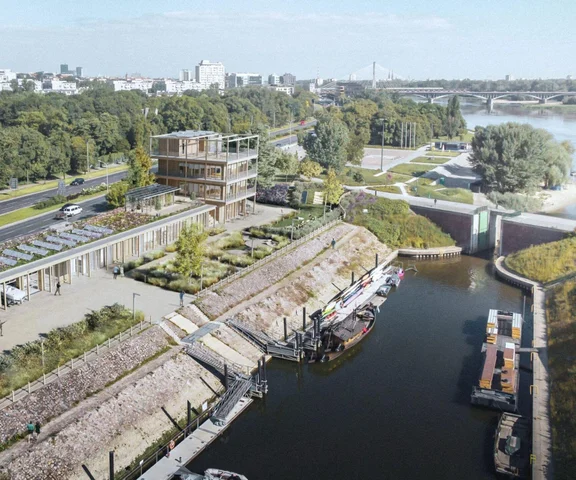 Nowy budynek wyrośnie w Porcie Czerniakowskim