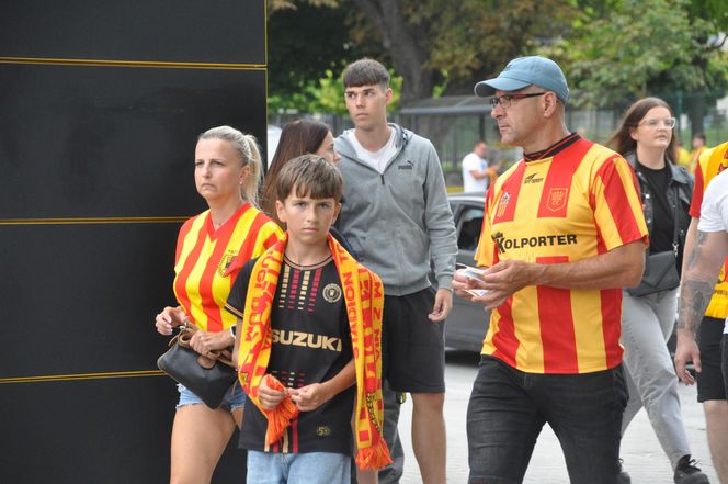 Kibice na meczu Korona Kielce - Radomiak Radom. 8 sierpnia 2025