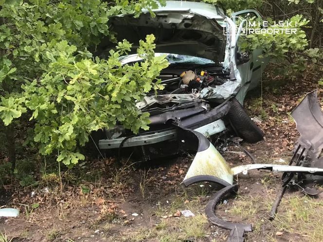  Czołowe zderzenie w Wawrze