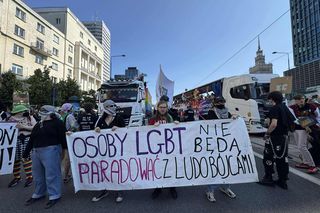 Parada Równości w Warszawie zablokowana. Szokujące sceny.