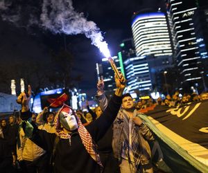 Demonstracja propalestyńska we Włoszech