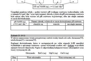 Matura próbna 2020 chemia