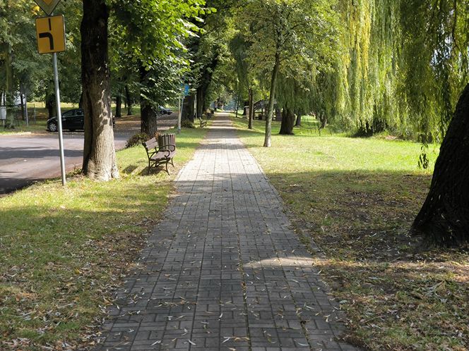 Promenada nad Jeziorem Łoniewskim w Osiecznej