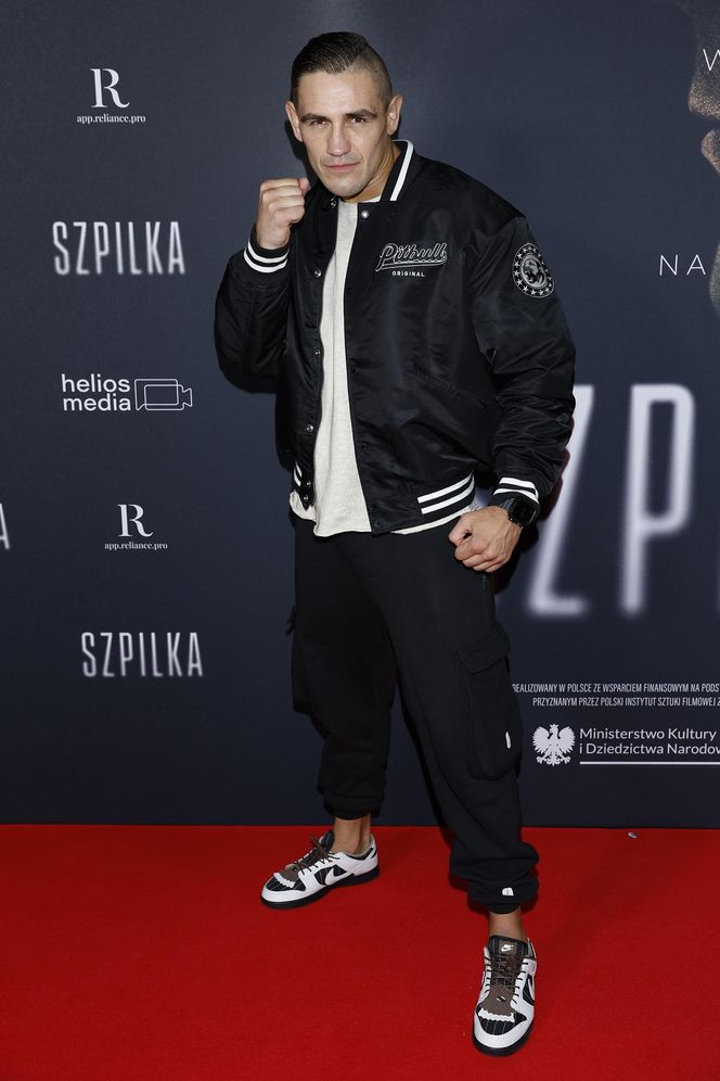 Gwiazdy sportu na premierze filmu "Szpilka"