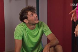 Barwy szczęścia, odcinek 1980. Celina (Orina Krajewska), Franek (Mateusz Banasiuk)