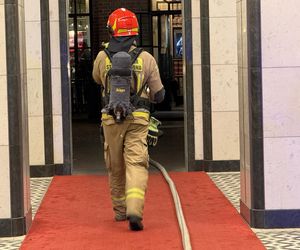 Pożar restauracji na placu Bankowym