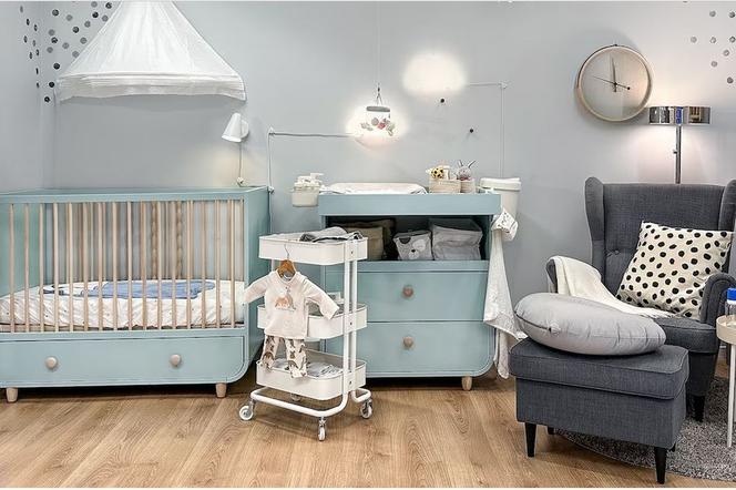 Przytulny pokój dla niemowlaka – uspokajające odcienie