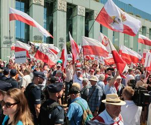 Protesty pod Sądem Najwyższym