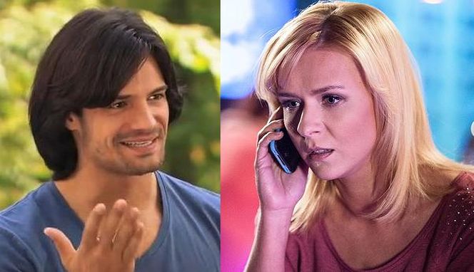 Pierwsza miłość. Marysia (Aneta Zając), Paweł (Mikołaj Krawczyk)