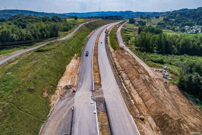 Budowa drogi ekspresowej S19 na odcinku Babica - Jawornik