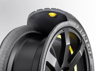 Opona Goodyear Dunlop z mikroprocesorem