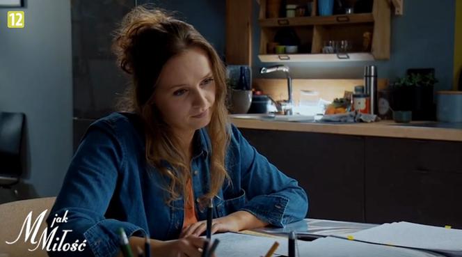 M jak miłość, odc. 1514. Ola Łęcka (Katarzyna Mosek)