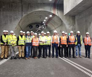 Wojewoda Bogucki odwiedził Tunel w Świnoujściu