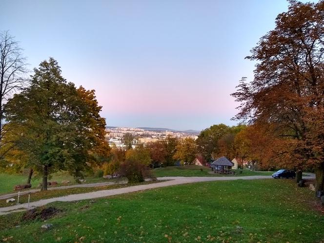 Złota jesień na kieleckiej Karczówce. Aż chce się iść na spacer!