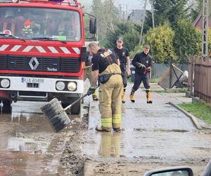 Pawłosiów po powodzi.