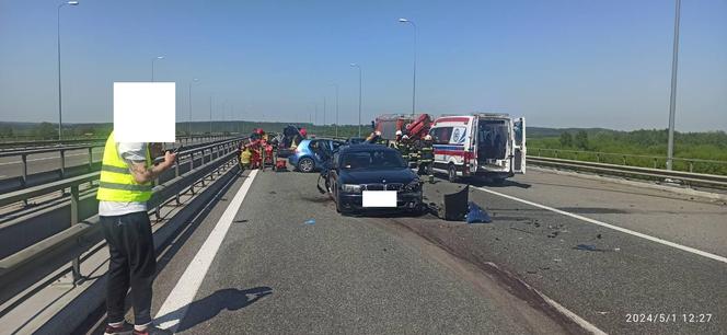 Wypadek na A1 pod Grudziądzem