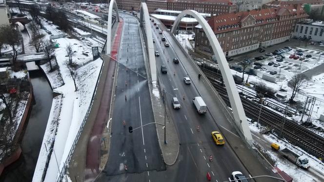 Biskupia Górka. Druga nitka Wiaduktu Biskupia Górka otwarta!