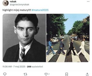 Memy po maturze z angielskiego 2025 zalały sieć! Franz Kafka i The Beatles podbiają internet [7.05.2025]