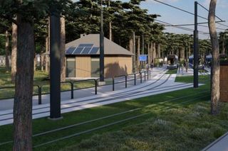 Będzie nowa pętla tramwajowa w Lesie Gdańskim. Miasto obiecuje zielone torowiska i rośliny na przystankach 