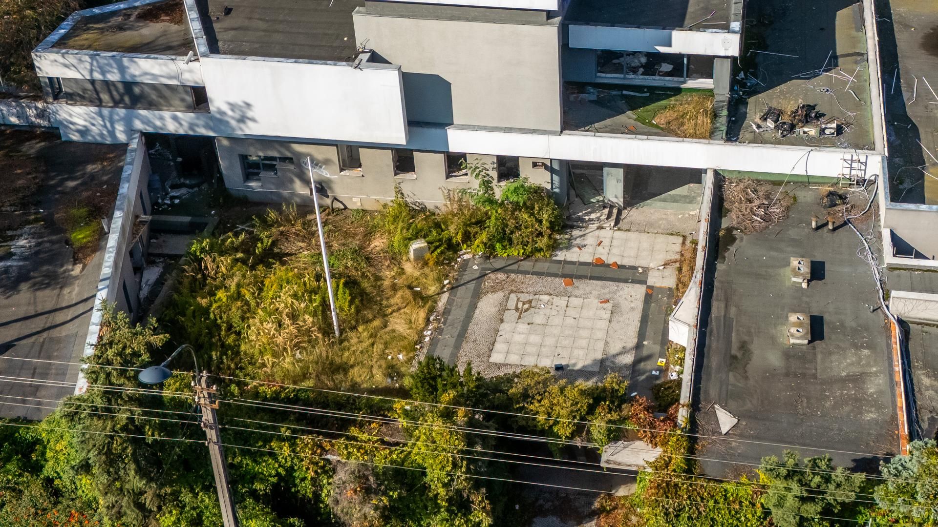 Opuszczona willa przy Ryżowej 72 w Warszawie