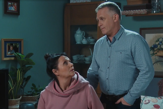 M jak miłość, odcinek 1668: Marysia (Małgorzata Pieńkowska), Artur (Robert Moskwa)