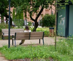 Nowy plac Komuny Paryskiej i skwer Wiedźmina w Łodzi