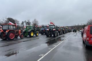 Rolnicy protestują w Koszalinie. Utrudnienia w mieście i na trasach