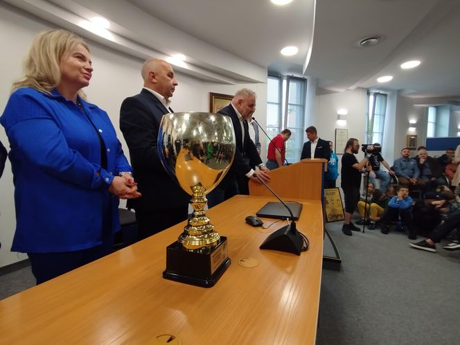 Społeczność sportowców i kibiców rugby z Siedlec uczciła największy z dotychczasowych sukcesów w historii klubu