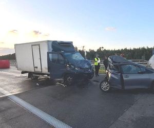Wypadek s17 woj lubelskim