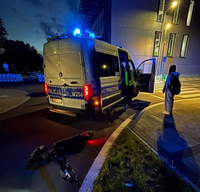 Szaleńczy rajd hulajnogą w Koszalinie. 15-latek gnał 90 km/h, uciekając przed policją!
