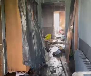 Rodzina z dwultenim synkiem straciła wszystko. Pożar wybuchł podczas remontu dachu