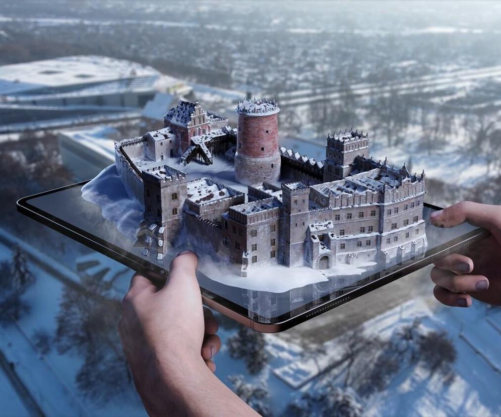 Dawny zamek królewski w Lublinie - model 3D