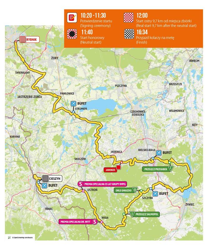 Tour de Pologne: Trasa VII etapu