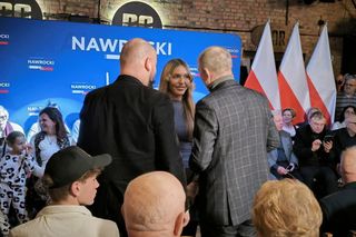 Karol Nawrocki w Lesznie