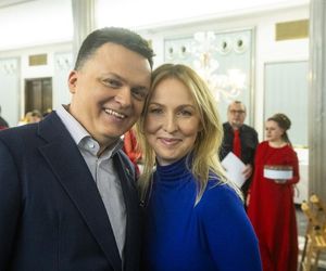 Urszula Brzezińska-Hołownia i Szymon Hołownia